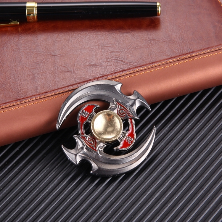 Fidget Spinner Toy Stress Reducer Anti-Anxiety Toy for Children and Adults, Stainless Steel R188 Beads Bearing + Alloy - Image 2