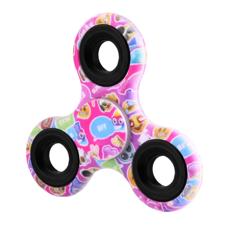 Fidget Spinner Toy Stress Reducer Anti-Anxiety Toy for Children and Adults, 2 Minutes Rotation Time, Steel Beads Bearin