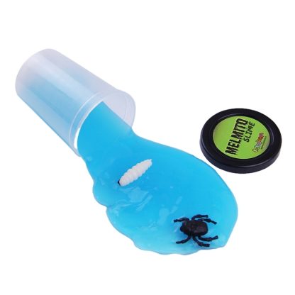 Luminous Sand Gelatin Putty Barrel Slime Stress Reducer Anti-Anxiety Toy Prank Party Favors Joke Clay Toy with Insects P - Image 2