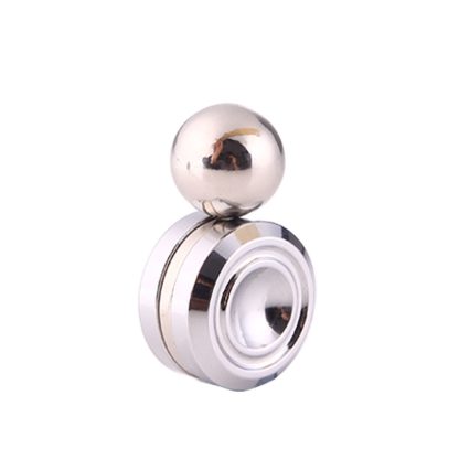 Orbiter Fidget Spinner Magnetic Orbit Ball Toy Stress Reducer Anti-Anxiety Toy(Silver) - Image 3