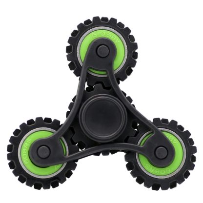 Wheel Gears Fidget Spinner Toy Stress Reducer Anti-Anxiety Toy for Children and Adults, 4 Minutes Rotation Time,  Small