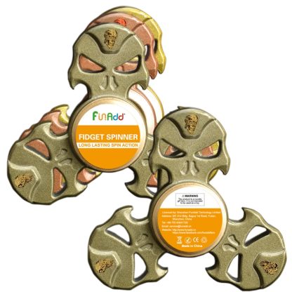 Fidget Spinner Toy Stress Reducer Anti-Anxiety Toy for Adults,  2-4 Minutes Rotation Time,  Zinc Alloy Material, Hollow - Image 3