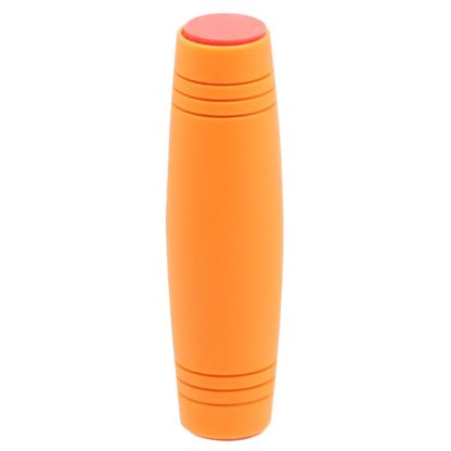 Fidget Spinner Stick Toy Desktop Flip Toys Stress Reducer Anti-Anxiety Toy for Children and Adults(Orange) - Image 2