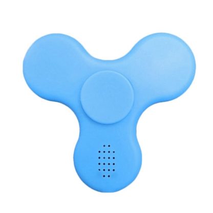 Bluetooth V4.0 Speaker Glowing Fidget Spinner Toy Anti-Anxiety Toy with RGB LED Light for Children and Adults, 1.5 Minut - Image 2