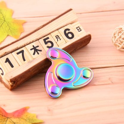 T5 Colorful Whirlwind Fidget Spinner Toy Stress Reducer Anti-Anxiety Toy for Children and Adults, 3.5 Minutes Rotation T - Image 2