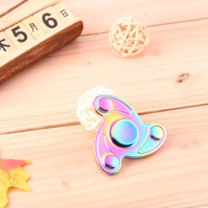 T5 Colorful Whirlwind Fidget Spinner Toy Stress Reducer Anti-Anxiety Toy for Children and Adults, 3.5 Minutes Rotation T - Image 3