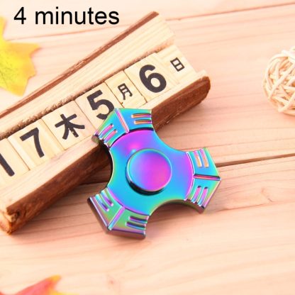 T7 Fidget Spinner Toy Stress Reducer Anti-Anxiety Toy for Children and Adults, 4 Minutes Rotation Time,  Steel Beads Bea