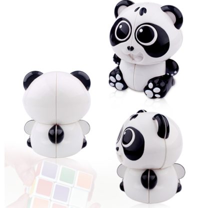 Zhisheng  Panda  Shape 2 x 2 x 2 Speed Magic Cube Twisty Puzzle Toy