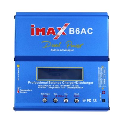 US Plug iMAX B6 AC B 6AC Lipo NiMH 3S RC Battery Balance Charger of RC Hobby(Blue) - Image 2