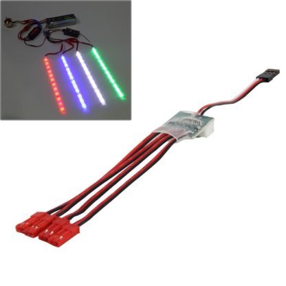 3S LED Light Bar Controller for Quadcopter Six Axis Multiaxial Multirotor FPV 11.1V