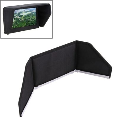 Nylon Cloth Sun Hood Shade Visor for 7 inch LCD Monitor Display