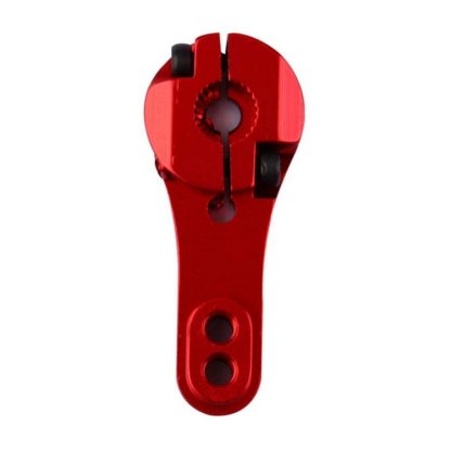 2 PCS CNC Aluminum Servo Horn Arm for Futaba Standard Servos 25T(Red) - Image 3