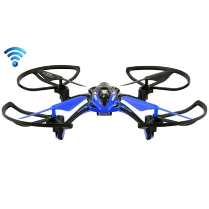 L6052W 4-Channel 360 Degree Flips 2.4GHz Radio Control Quadcopter with 6-axis Gyro / FPV Camera / WiFi(Blue)