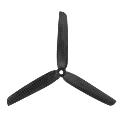 2 Pairs 6x3.3 6033 Carbon Fiber 3-Leaf Propellers CW/CCW for 250mm Multirotor(Black) - Image 2