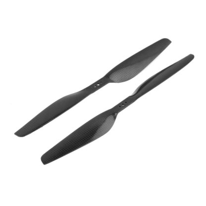 2 Pairs 1240 12*4.0 3-Hole Carbon Fiber Propellers CW/CCW for 650/680/690 Multirotor(Black) - Image 2