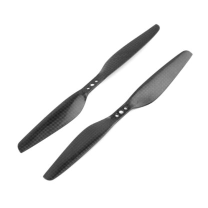 2 Pairs 9030 9x3 3-Hole Carbon Fiber Propellers CW/CCW for DJI F450 / F350, T-Motor Quadcopter(Black) - Image 3