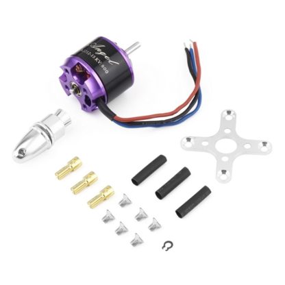 4 x Angel A2212-15 800KV Brushless Motor for RC Quadcopter / Airplane / Aircraft(Purple)