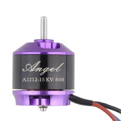 4 x Angel A2212-15 800KV Brushless Motor for RC Quadcopter / Airplane / Aircraft(Purple) - Image 2