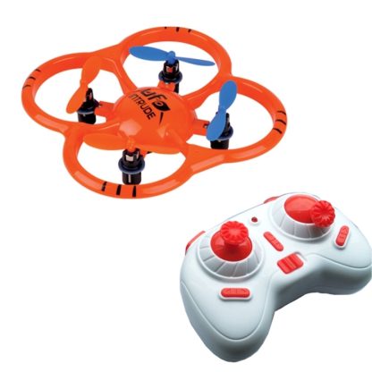 NH207 UFO 2.4G 4CH 6-axis Mini RC Quadcopter with Light(Orange)