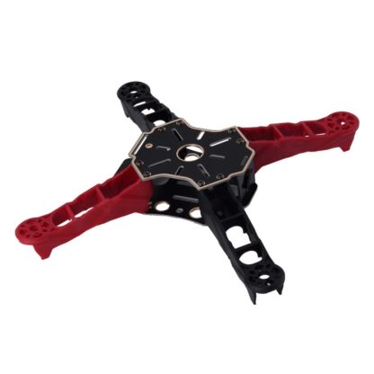 Q250 250mm Wheelbase 4-Axis Mini Aircraft Quadcopter Frame Kit(Black & Red)