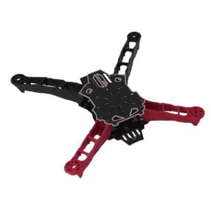 Q330 325mm Wheelbase Mini Aircraft Quadcopter Frame Kit(Black & Red)