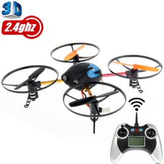 2.4GHz UFO Style Remote Control RC Helicopter, Size: 14.5 x 14.5 x 3.5cm(Blue)