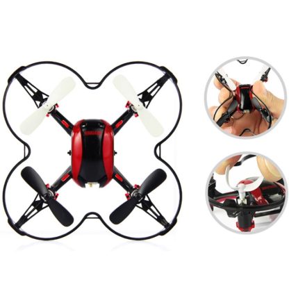 M67 360 Degree Flips 2.4GHz Radio Control Mini Quadcopter with 6-anxis Gyro(Red)