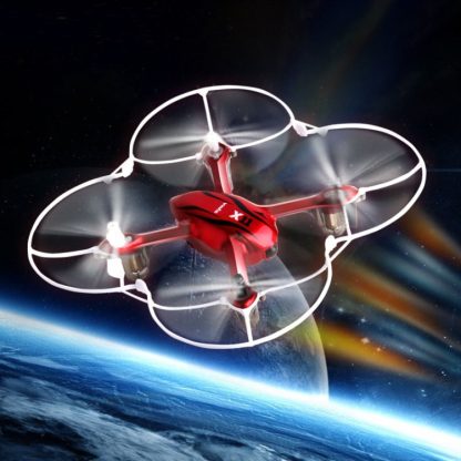 X11 4-Channel 360 Degree Flips 2.4GHz Radio Control Quadcopter with 6-axis Gyro / LED(Red) - Image 3