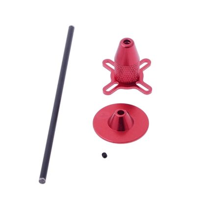 GPS Folding Base Antenna Set Fitting Seat Foldable Holder for FPV Multirotor Quadcopter(Red)