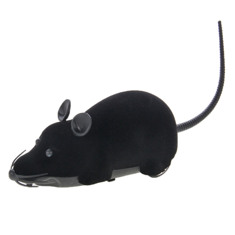 Electronic Fun Mini Mice Prank Toy with Remote Control(Black) - Image 2