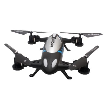 L6055 Two Mode Flying & Car Mode 2.4GHz 4CH 6 Axis Drone RC Quadcopter with Remote Control(Black) - Image 2