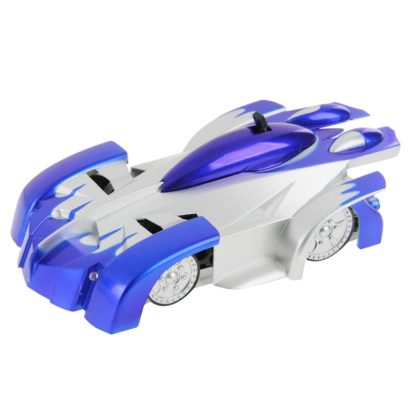 Superior Cool Infrared Control Toy Car Remote Control RC Wall Climber Car Climbing Stunt Car(Blue) - Image 2