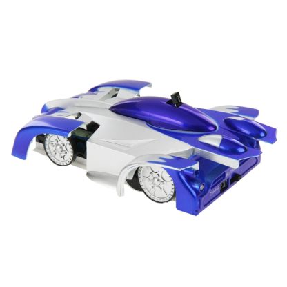 Superior Cool Infrared Control Toy Car Remote Control RC Wall Climber Car Climbing Stunt Car(Blue) - Image 3