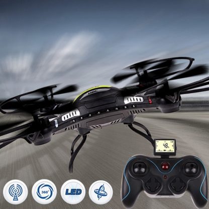 JJR/C H8C-1 6-axis Gyro 4-Channel 2.4GHz RC Mini Quadcopter(Black)