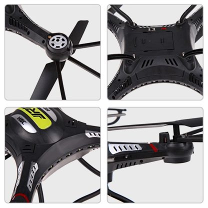 JJR/C H8C-1 6-axis Gyro 4-Channel 2.4GHz RC Mini Quadcopter(Black) - Image 3