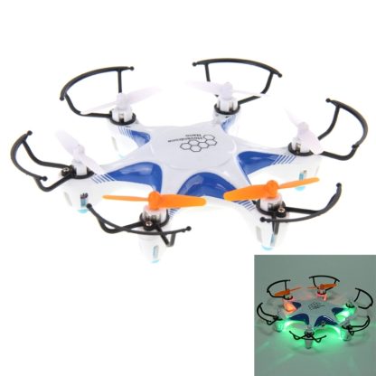 HoverDrone Nano M803R Mini 2.4GHz 4CH 6 Axis Gyro 3D Flips & Rolls Radio Control Quadcopter(Blue)