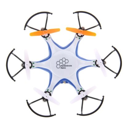 HoverDrone Nano M803R Mini 2.4GHz 4CH 6 Axis Gyro 3D Flips & Rolls Radio Control Quadcopter(Blue) - Image 2