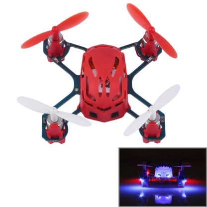 Hubsan Q4 H111 4-Channel RC Quadcopter with 2.4GHz Radio System(Red)