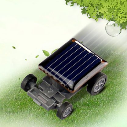 Solar Power Mini Toy Car Auto Racer Educational Kids Toys - Image 2