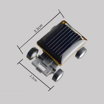 Solar Power Mini Toy Car Auto Racer Educational Kids Toys - Image 3