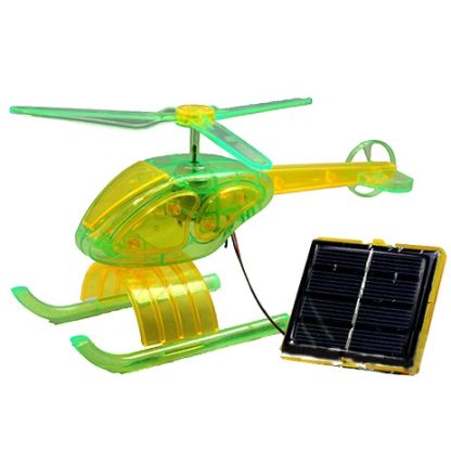 Solar Toy Helicopter Plane DIY Educational Assembly Kit