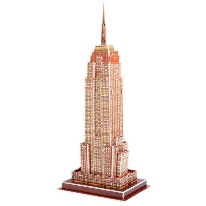 3D Puzzle American Empire State Building Model Card Kit (39pcs)