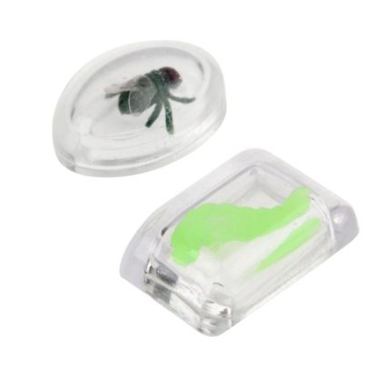 2 PCS Ice with Insect, Trick Toy for April Fool’s Day Gift