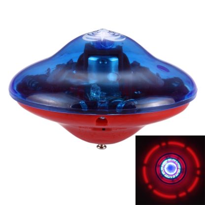 Super Electric Flash Spinning UFO Peg-top with Light