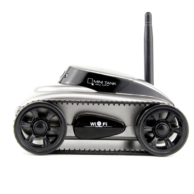 Mini Wifi Control RC Tank Toy with Moving Camera - Controlled by iPhone / iPad / iPod, Size: 24cm x 19cm 12cm - Image 3