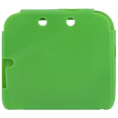 Pure Color Ultra Thin Silicone Case for Nintendo 2DS(Green) - Image 3