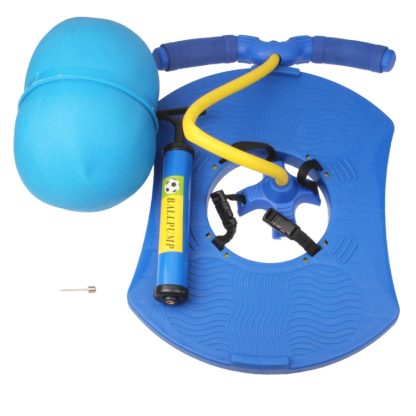 Inflatable Rope Jumping Ball Pogo Fitness Hopper Sports Toy with Air Pump(Blue) - Image 3