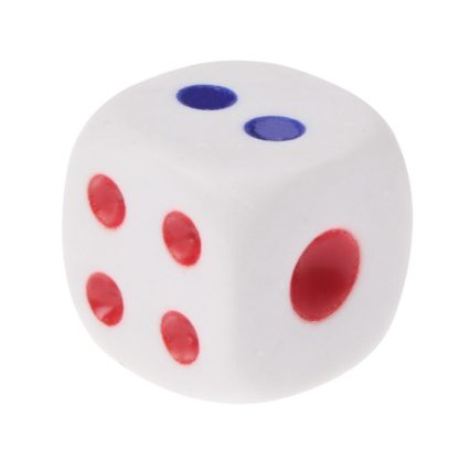 10 PCS Gaming Dice Set for Leisure Time Playing, Size: 15mm x 15mm x 15mm(White) - Image 3