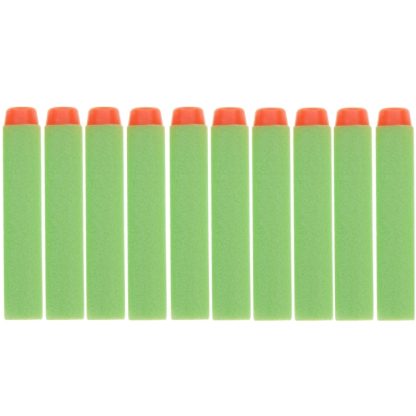 10 PCS 7.2cm EVA Soft Blaster Darts Bullets(Green) - Image 2