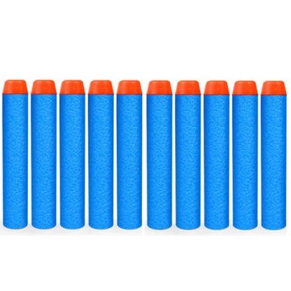 10 PCS 7.2cm EVA Soft Blaster Darts Bullets(Blue) - Image 2